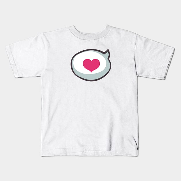 I.HRT.U Kids T-Shirt by kobalt7